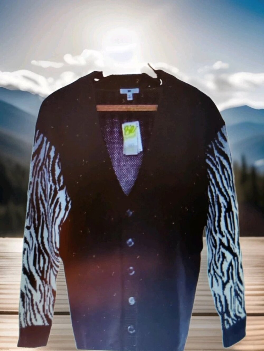 Unisex Beyond The Binary And Unbothered Cardigan Sweater Size XL NWT